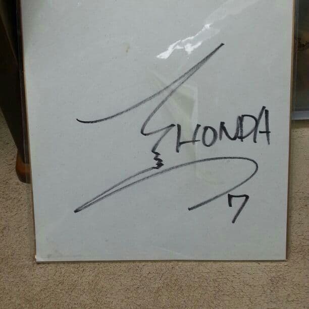 本田圭佑 サイン入りユニフォーム (CASKモスクワ) サイン入り色紙