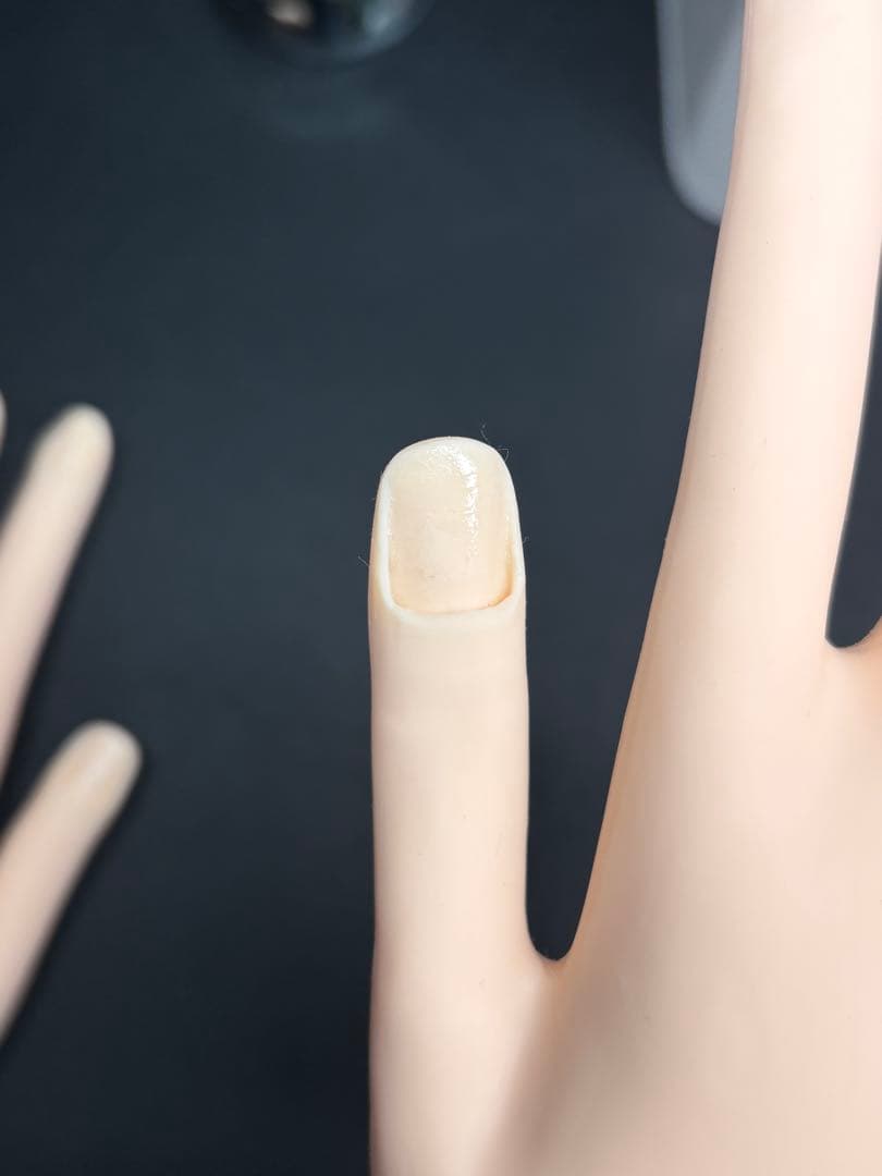 シリコン ネイル ハンドくん 検定用ハンド 練習用手モデル - ジェル