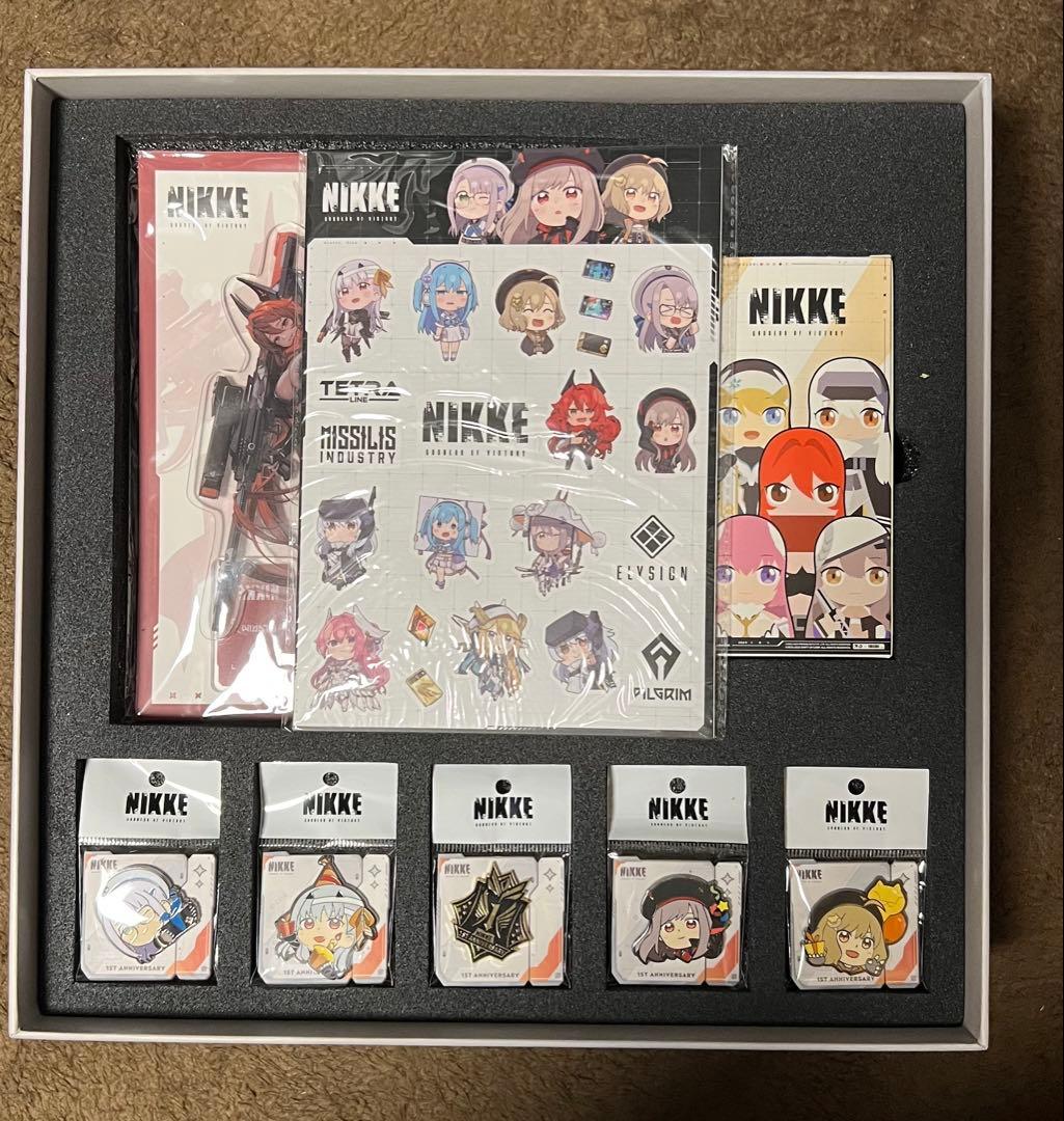 勝利の女神　NIKKE ニケ　1周年記念　ボックス 勝利の女神 NIKKE】 1周年記念ボックス 非売品 当選品 - メルカリ