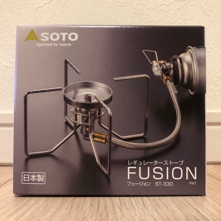 SOTO レギュレーターストーブ FUSION ST-330 レギュレーターストーブ FUSION（フュージョン）ST-330 - SOTO｜ソト