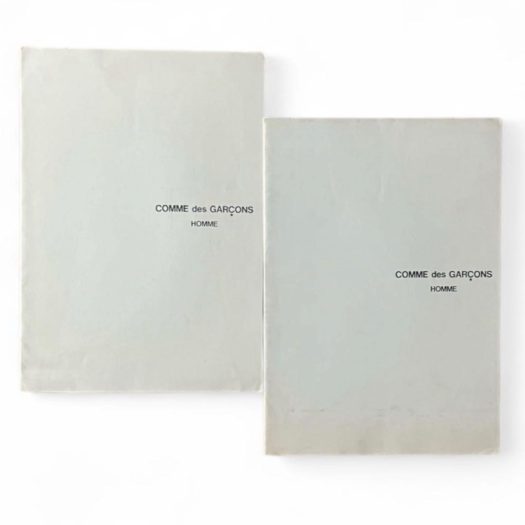 コムデギャルソンオム カタログ DM 写真集 非売品 川久保玲 80年代 2冊 COMME des GARCONS コム・デ・ギャルソン写真集 1981-1986（First