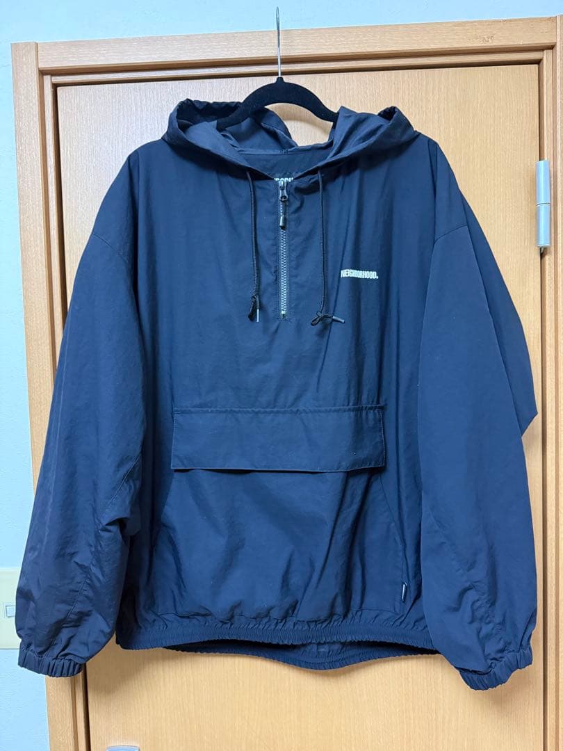 ネイバーフッドNEIGHBORHOOD ナイロンジャケット ブラック - メルカリ