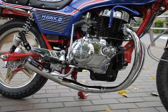 送料無料】カミカゼメガホン管/CB250T/CB400T/バブ/ホーク2 - メルカリ