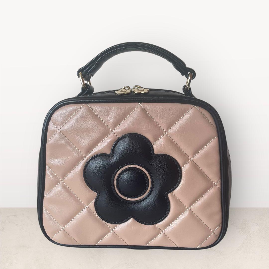 極美品☆マリークワント 2way ショルダーバッグ ハンドバッグ