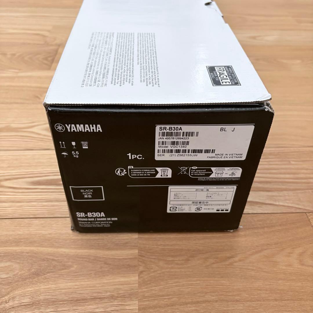 ほぼ新品未使用】Yamaha SR-B30A サウンドバー - メルカリ