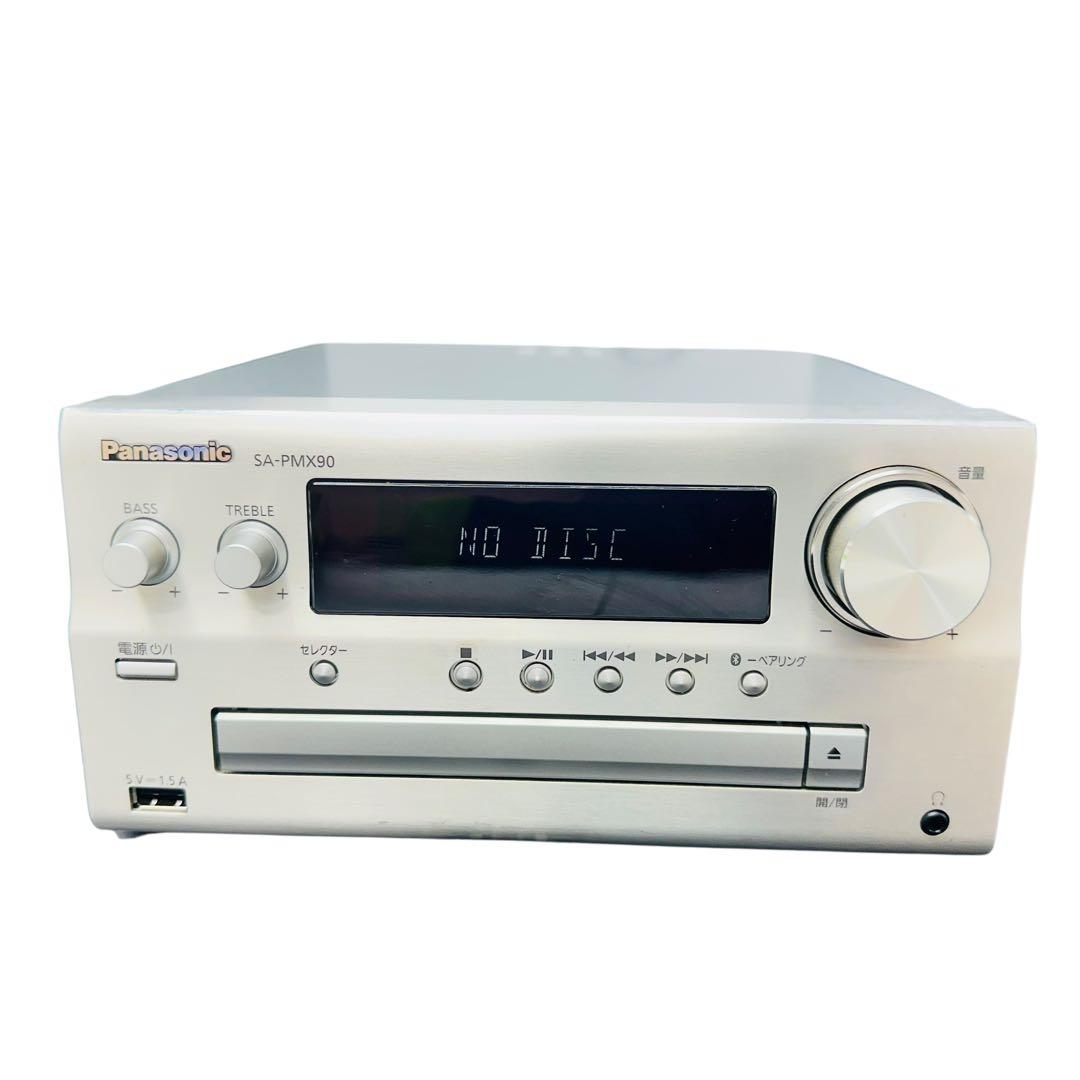 Panasonic システムコンポ CDプレーヤー SA-PMX90 ミニコンポ