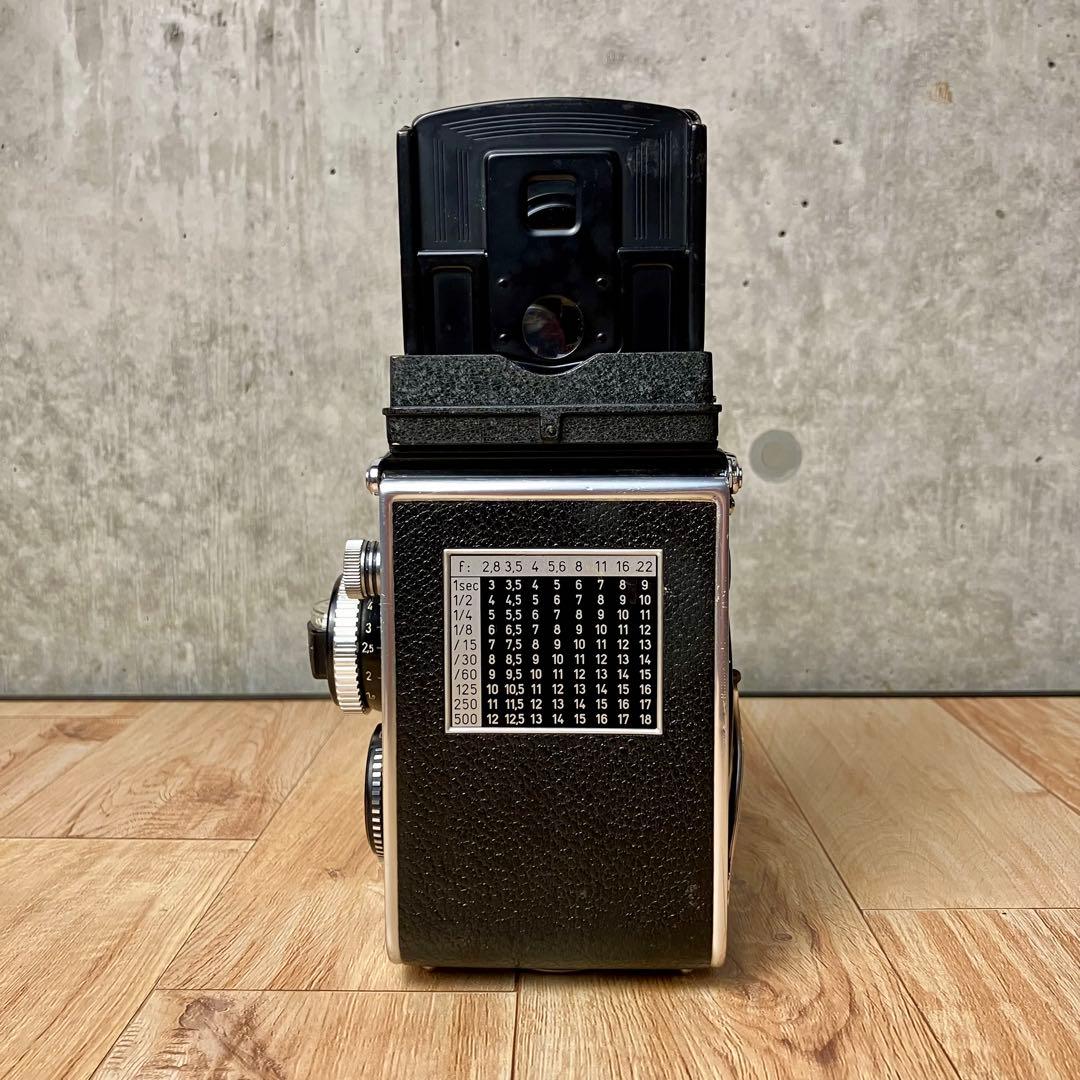 RolleiFlex 3.5F Planar 75mm 【実働なジャンク品】