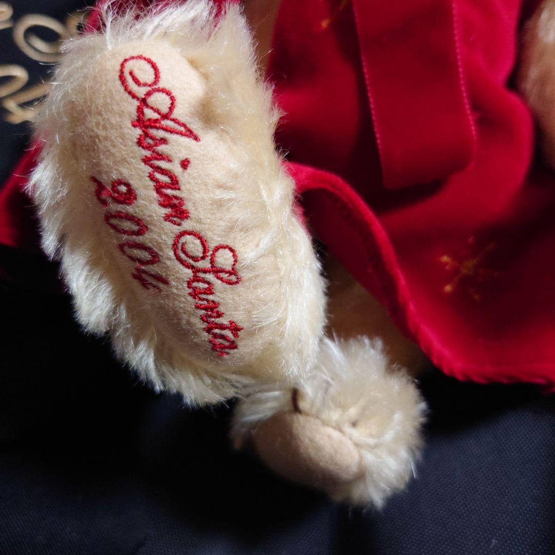 vintage steiff シュタイフ サンタ 限定1500体 テディベア - メルカリ