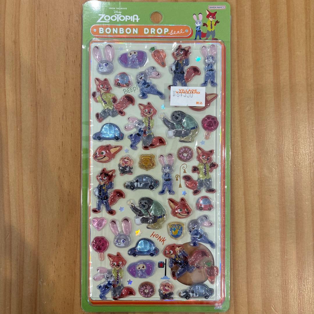 《正規品》ボンボンドロップシール　ディズニー　第二弾　８種類コンプリート