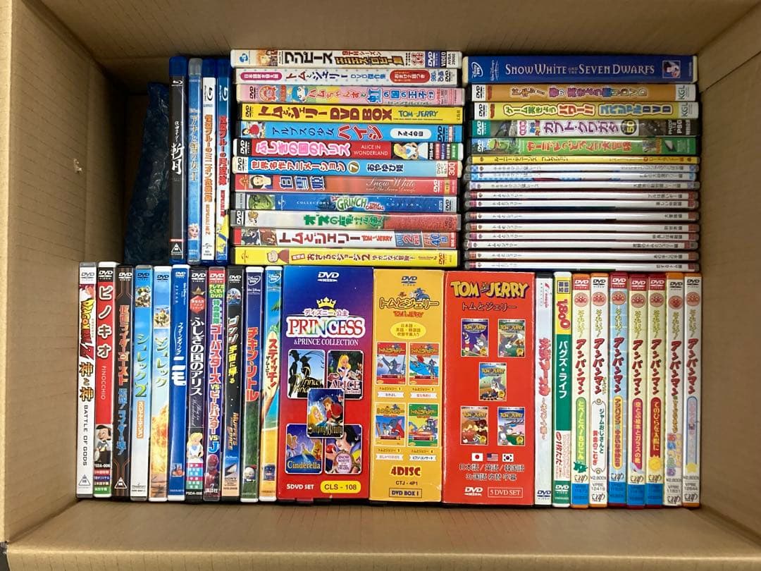 H6B892☆子供向けアニメDVDまとめ売り 約65枚 - メルカリ