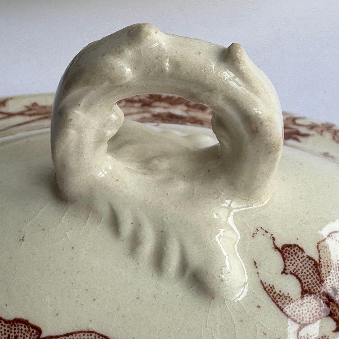 フランスアンティーク Gien ジアン Anemones アネモネ ソーシエール