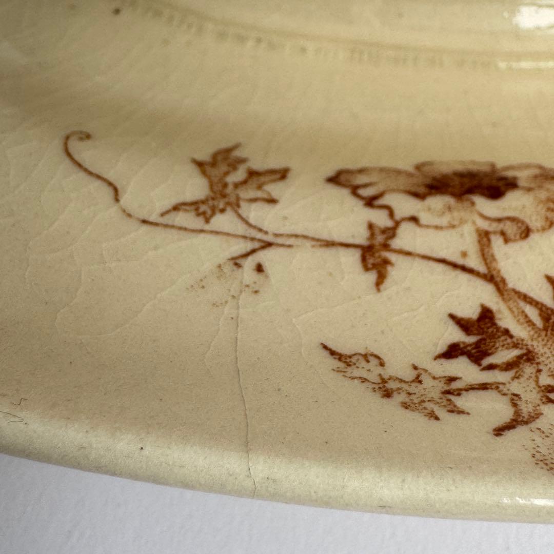 フランスアンティーク Gien ジアン Anemones アネモネ ソーシエール