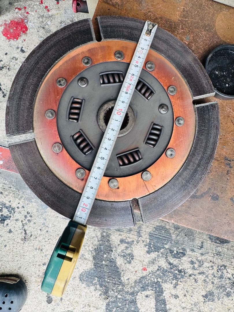 OS技研ツインプレート RB25 RB26 L型 VQ35パーツ 215mm - メルカリ