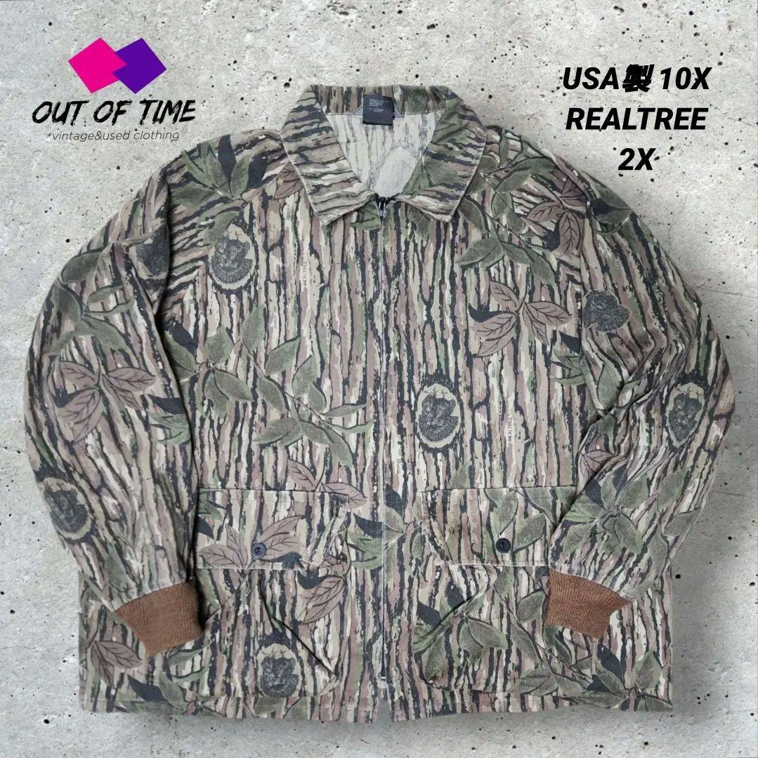人気 USA製 10X REALTREE リアルツリー迷彩カモ ジャケット2X - メルカリ