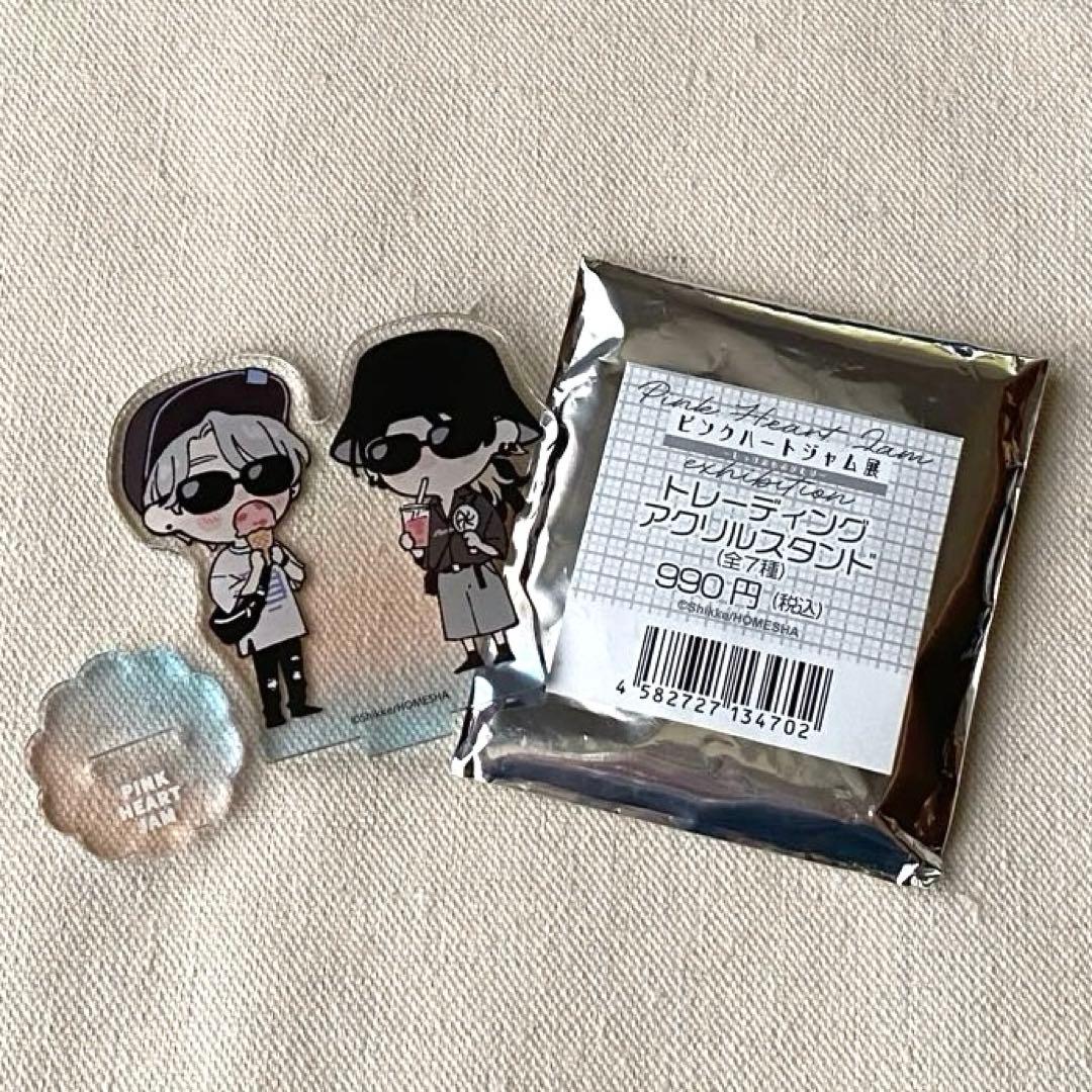 しっけ ピンクハートジャム展 アクリルスタンド - メルカリ