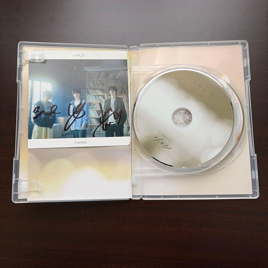 マルシィ Candle DVD サイン入りフォト付き