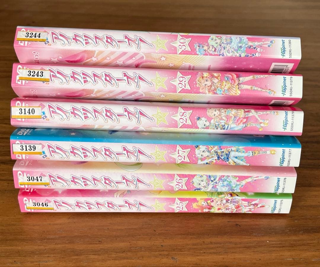 アイカツスターズ! 全34巻＋劇場版付き DVD 全巻セット - メルカリ
