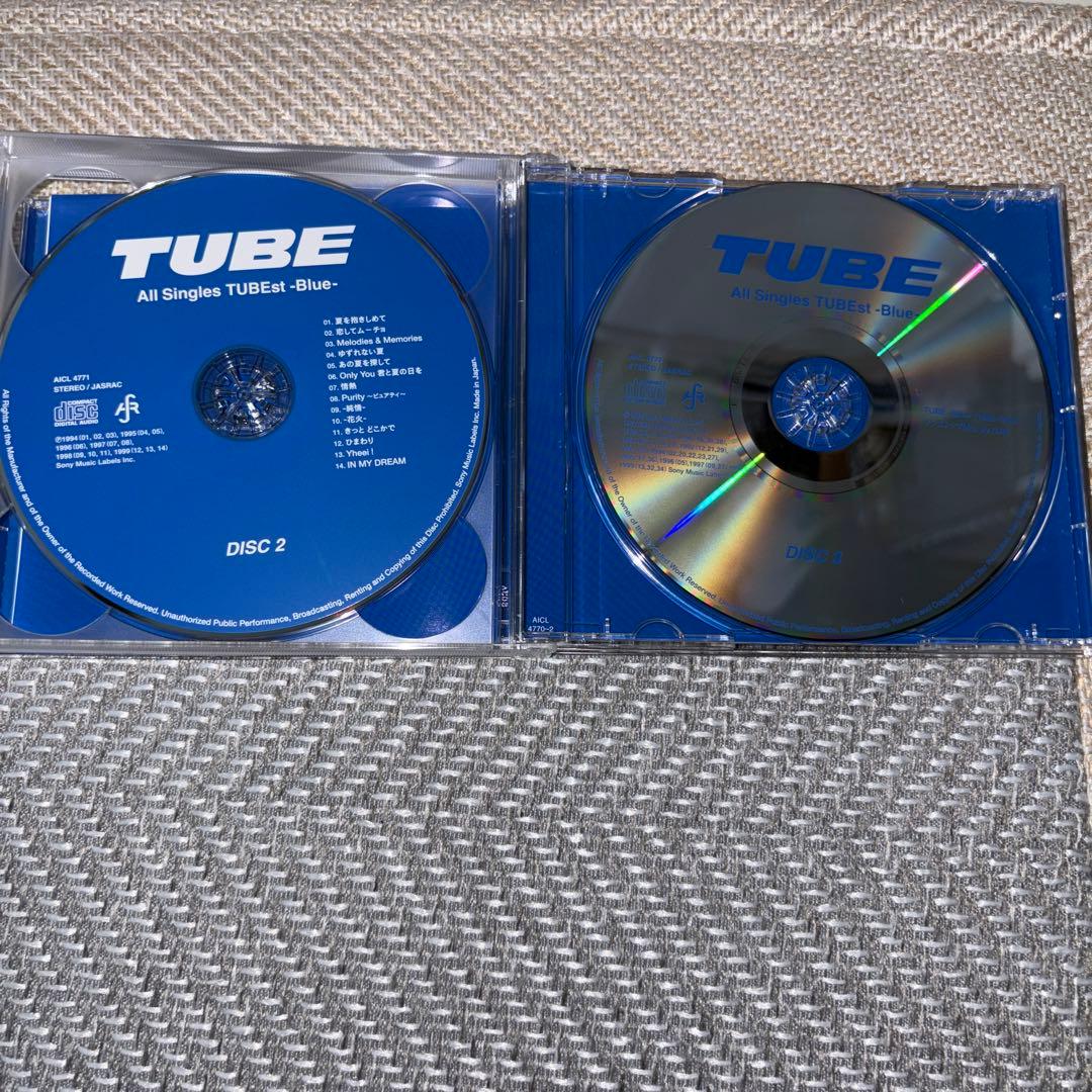 TUBE　All Singles TUBEst -White＋Blue2枚セット