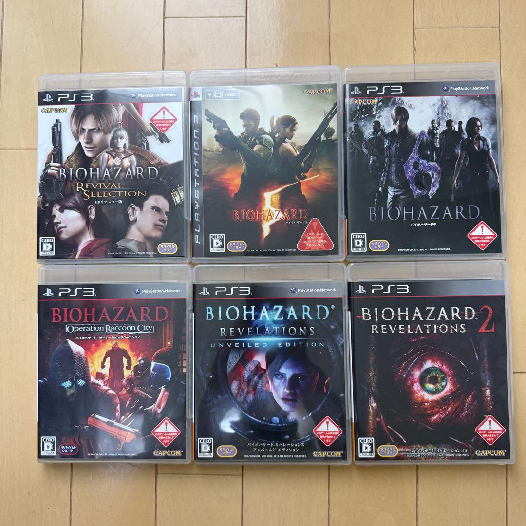 バイオハザード PS3ソフト 6本セット - メルカリ