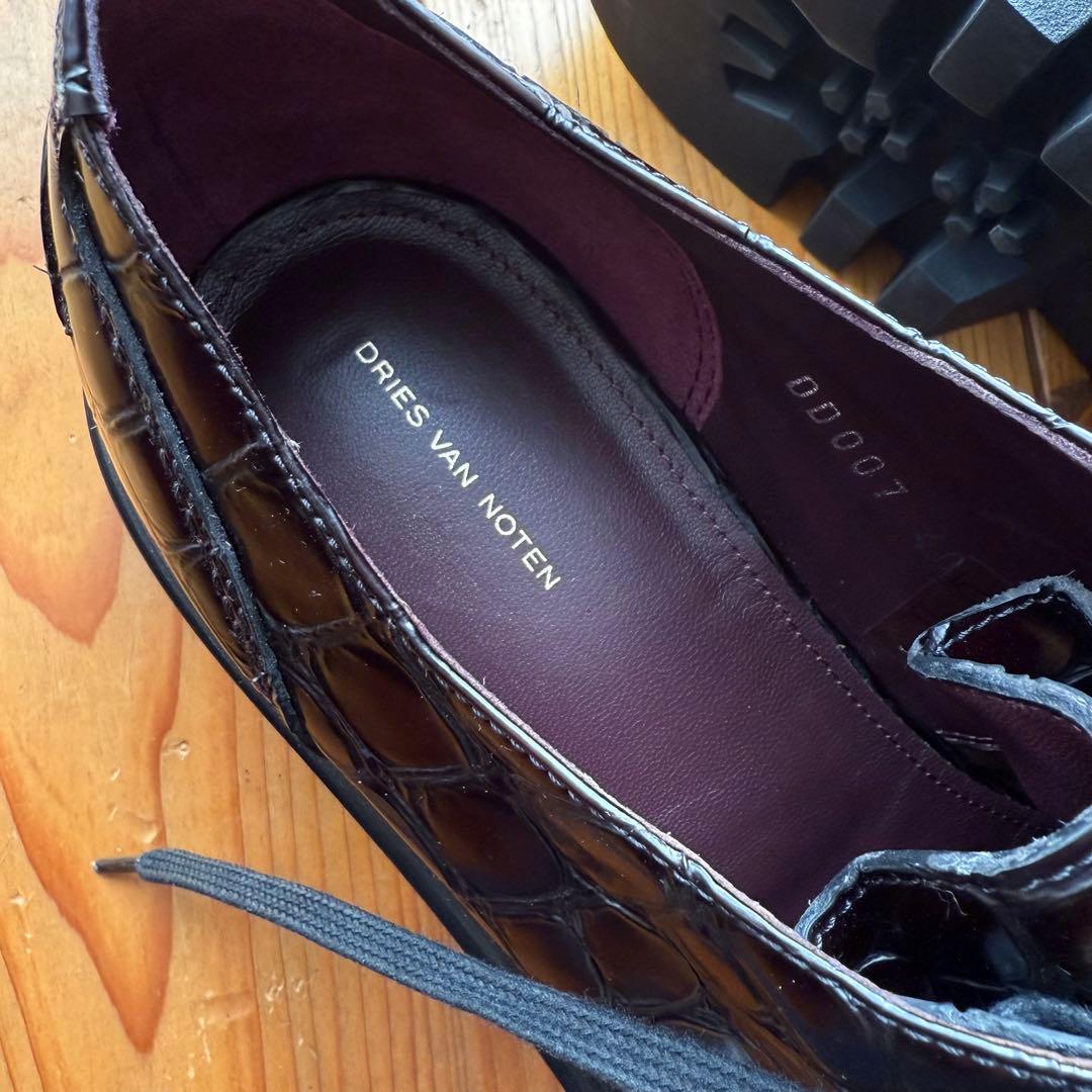 DRIES VAN NOTEN クロコダイル風ローファー - メルカリ