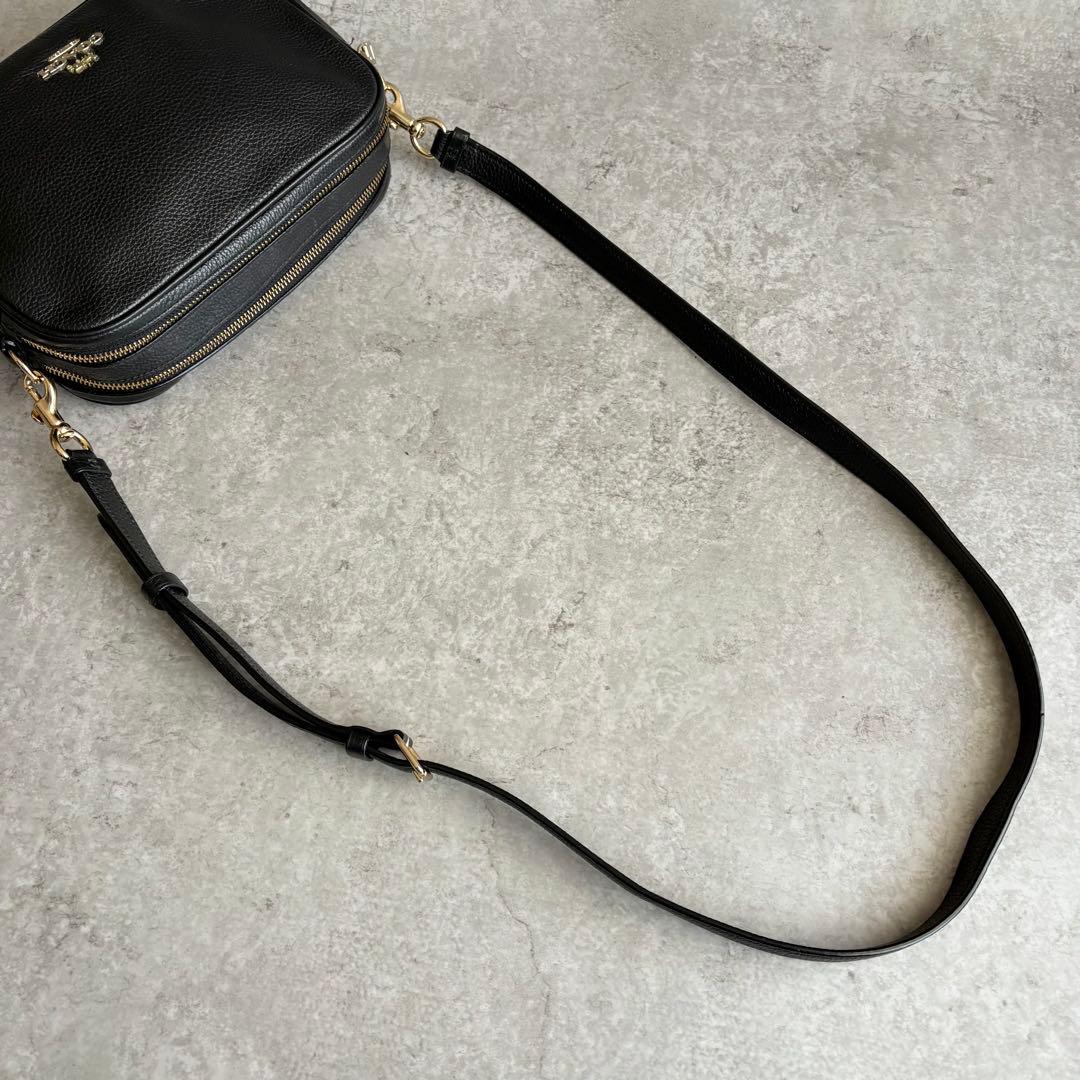 極美品】COACH カメラバッグ ショルダーバッグ レザー ジェス ブラック