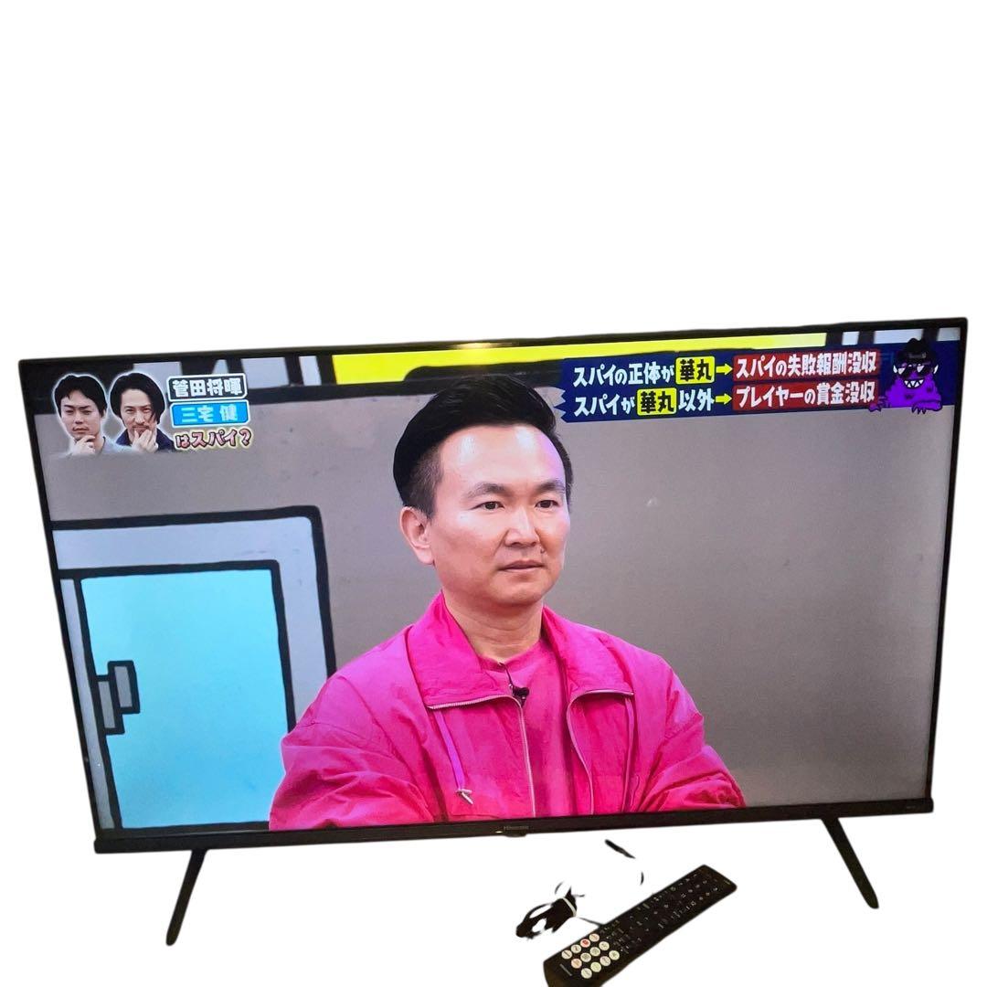 【良品】ハイセンス 43インチ 液晶テレビ 43A6K 　2024年製 ハイセンス（HISENSE） 【アウトレット商品】ハイセンステレビ43V型
