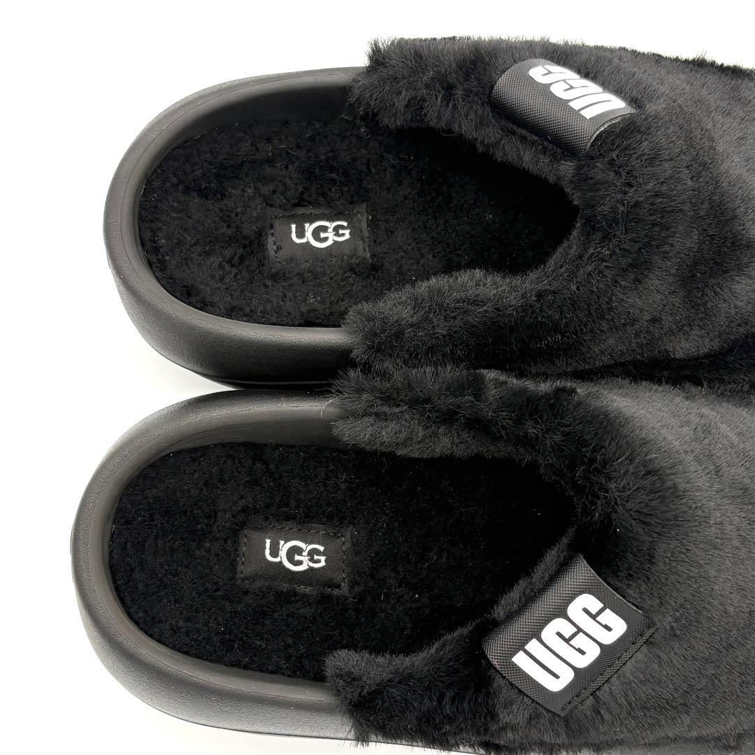 【新品級】UGG アグ ボアサンダル ムートン 24.0cm