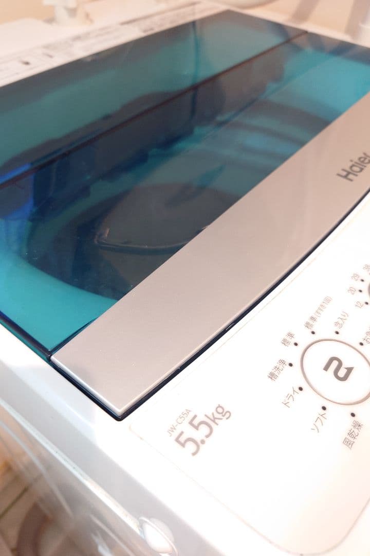 滋賀発【引取限定】 2016年製 Haier 5.5kg JW-C55A