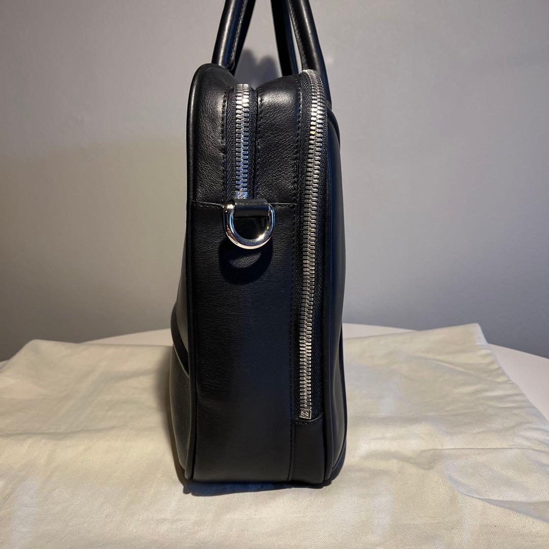 再値下げ！ロエベ LOEWE ブラックビジネスバッグ 本革