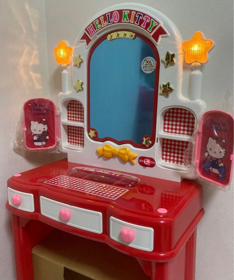 HELLO KITTYハローキティのドレッサー 新品未使用 レトロ1992年 - メルカリ