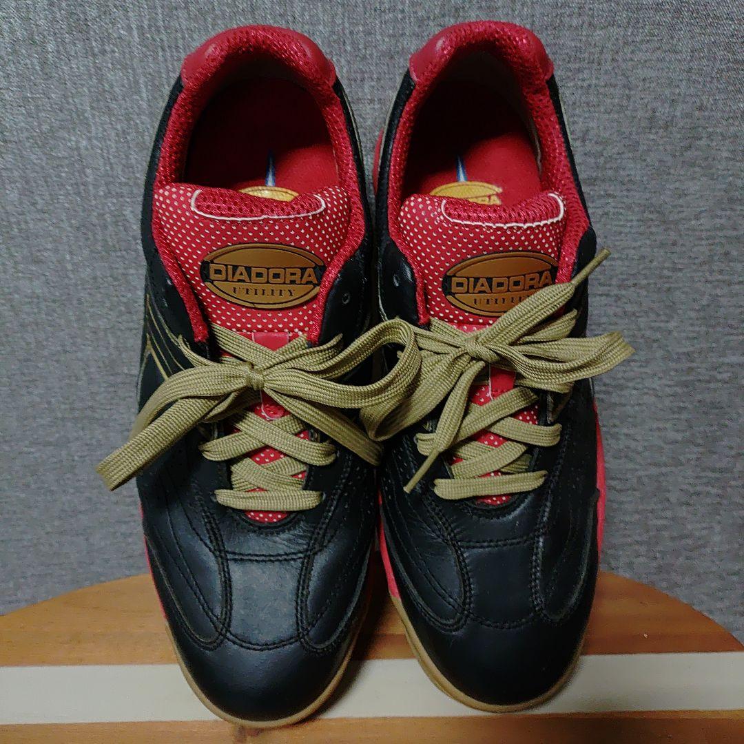 DIADORA 安全靴 黒/赤 27.5cm EEE