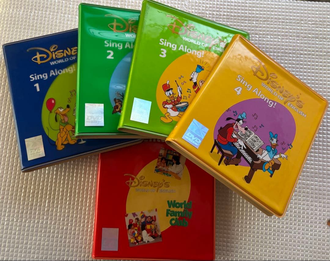 ディズニー Disney WORLD OF ENGLISH セット ワールドファミリーセット