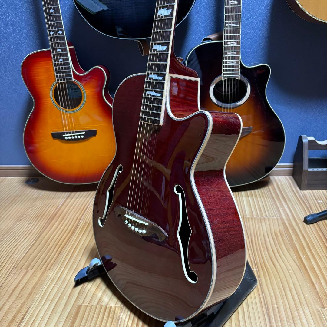 専用【超美品低弦高】ZENN ZF33CEエレアコ fホール - メルカリ