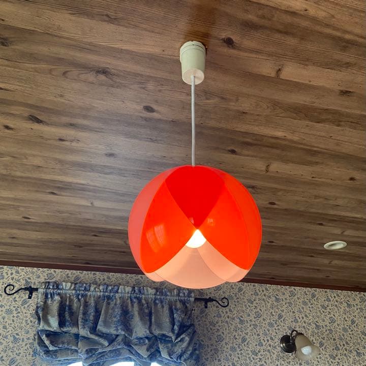 昭和レトロ チューリップライト ナショナル 当時物 ペンダントライト