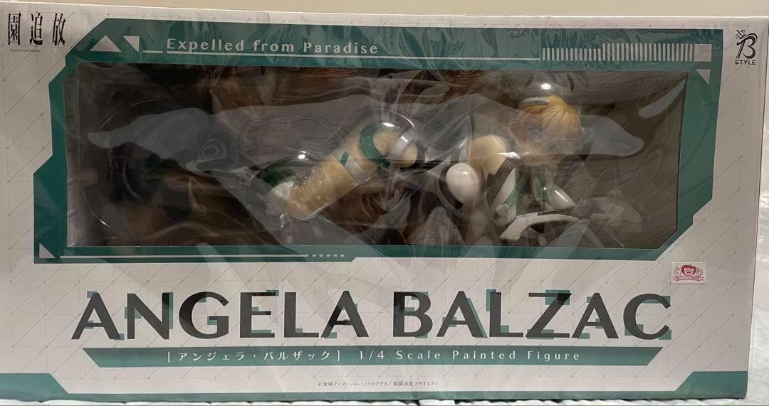 新品 FREEing アンジェラ・バルザック 楽園追放 1/4 フィギュア 引き締まったボディが魅力的！ 「楽園追放」、アンジェラがポッパレ
