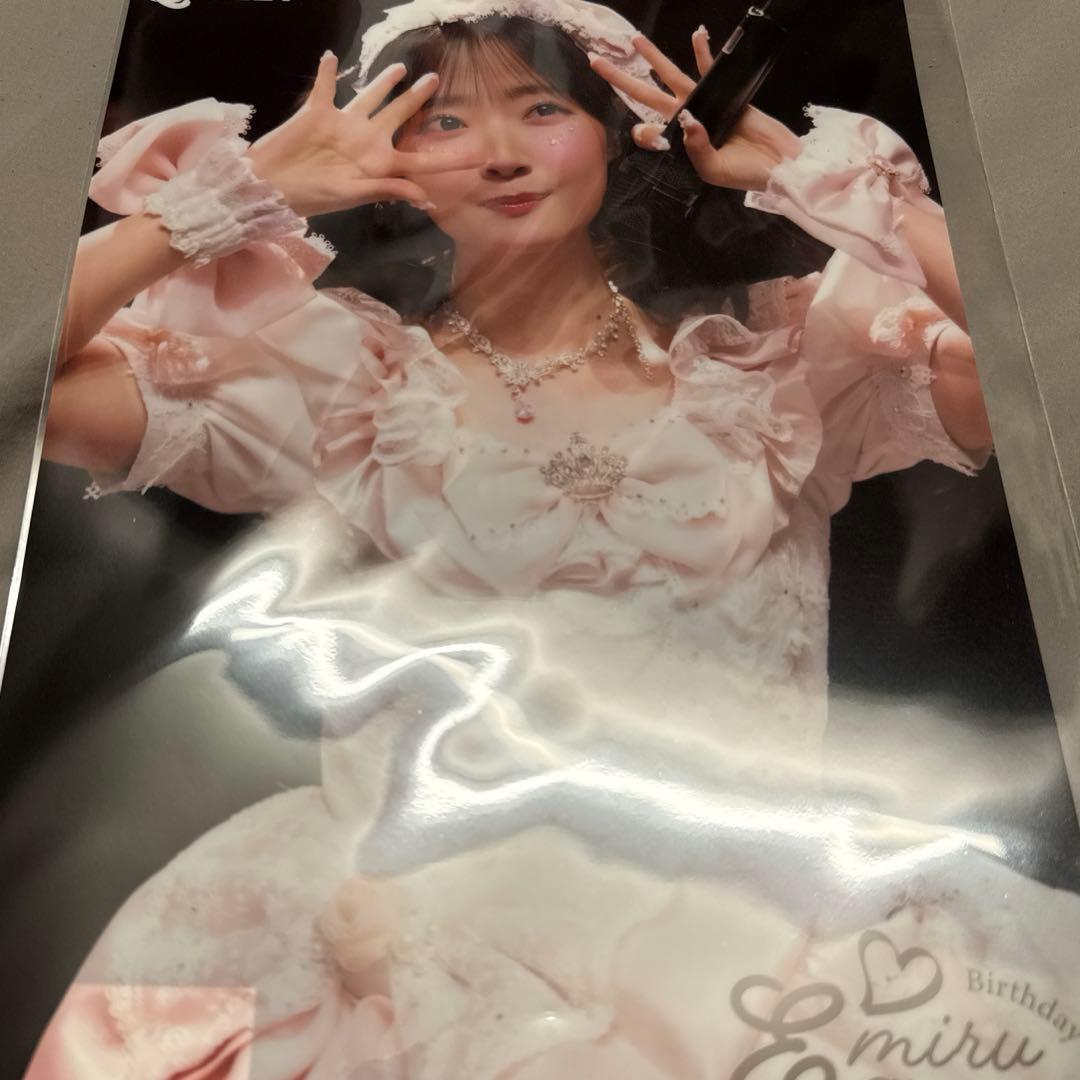 CUTIE STREET 川本笑瑠 生誕祭 すきくじ F賞 クリアポスター - メルカリ