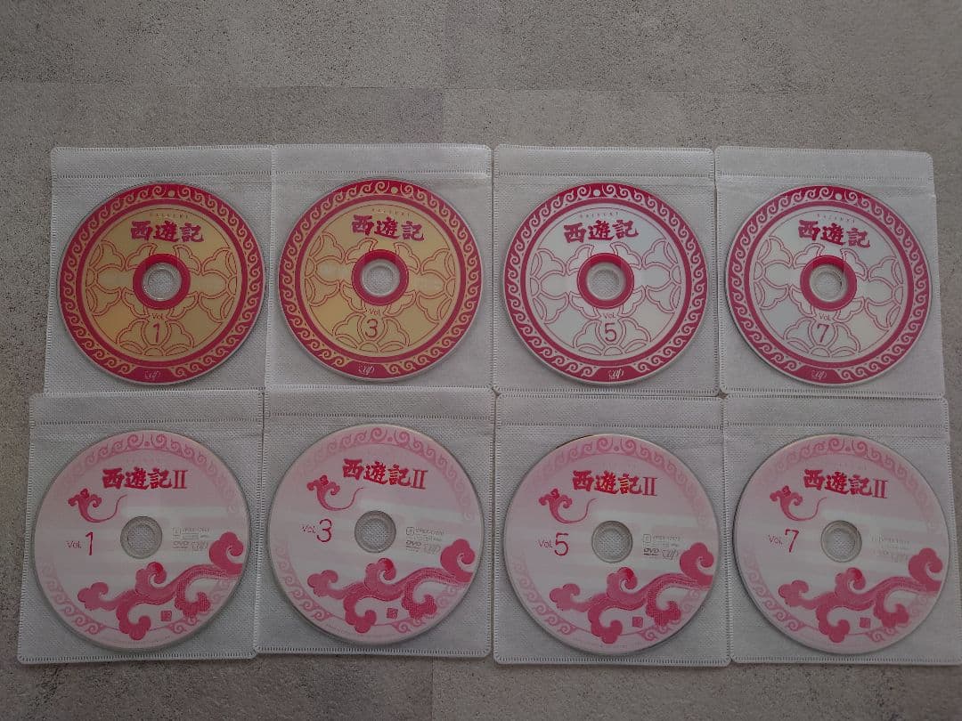 西遊記 西遊記Ⅱ DVD 全14巻セット レンタル落ち 堺正章 夏目雅子