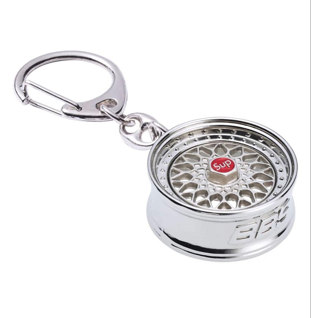 最安値 Supreme x BBS RS Rim Keychain Silver - メルカリ