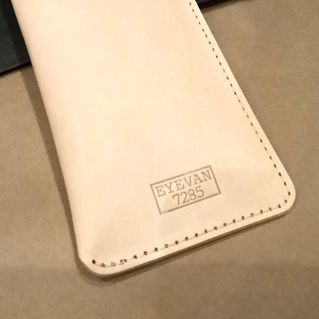 未使用 EYEVAN 7285 アイヴァン メガネ ケース ヌメ 革 レザー - メルカリ