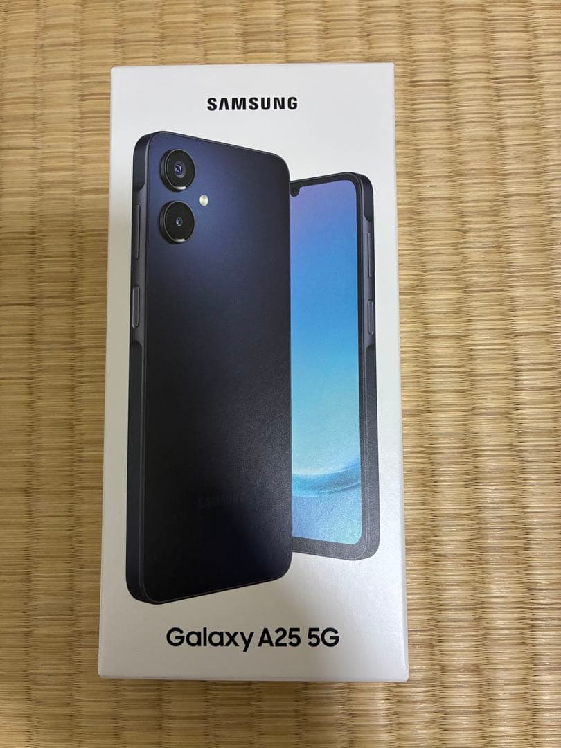 新品未開封品】Samsung Galaxy A25 5G 本体 ブラック - メルカリ