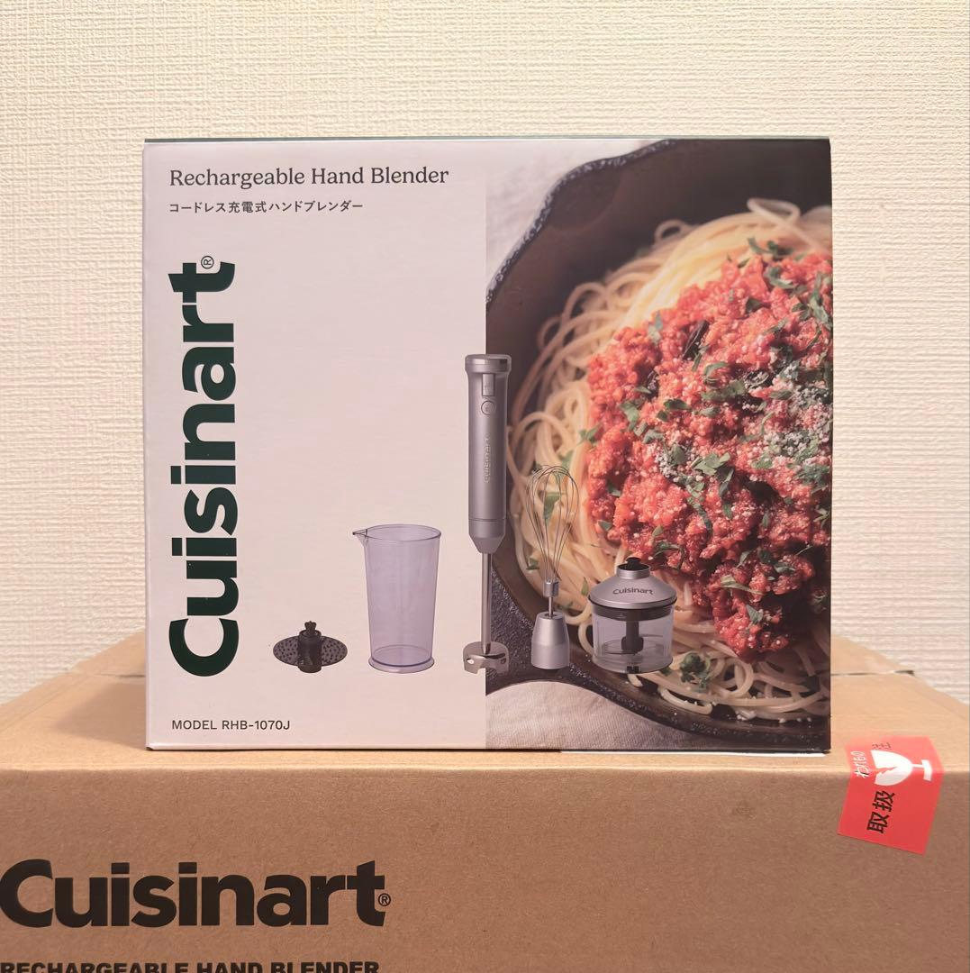 Cuisinart コードレス充電式ハンドブレンダーRHB-1070J - メルカリ