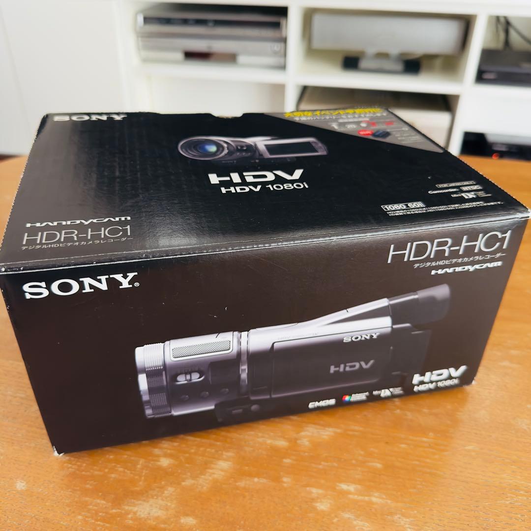 本日価格】SONY ハンディカム HDR-HC1 ビデオカメラ ジャンク品 - メルカリ