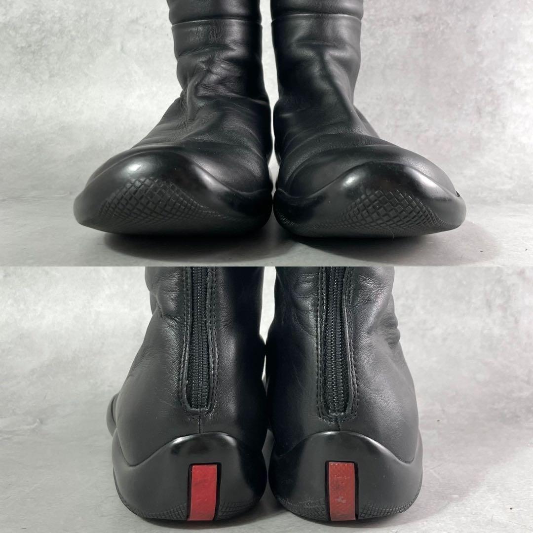 PRADA プラダスポーツ ロングブーツ 35.5 アーカイブ センタージップ