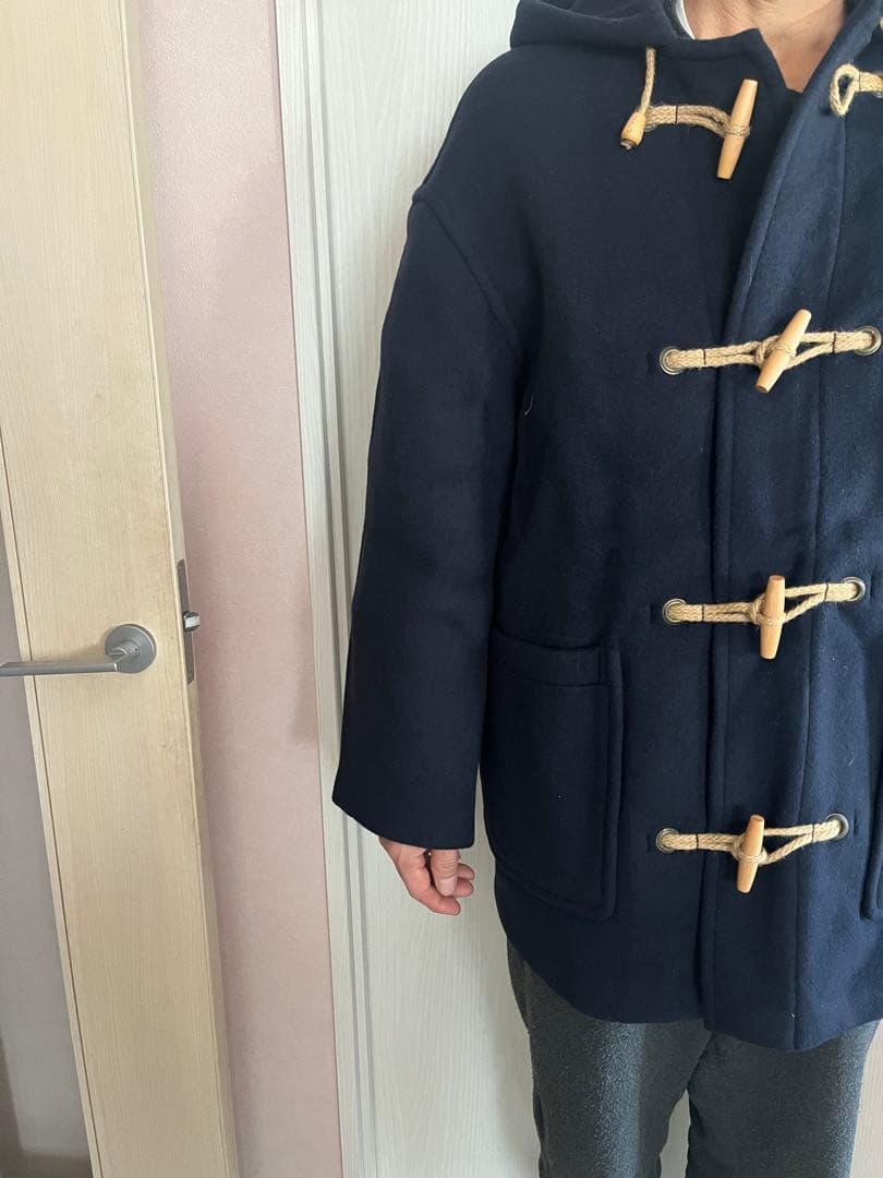 ☆GLOVERALL90,sデッドストック☆ショートダッフル☆NAVY☆38