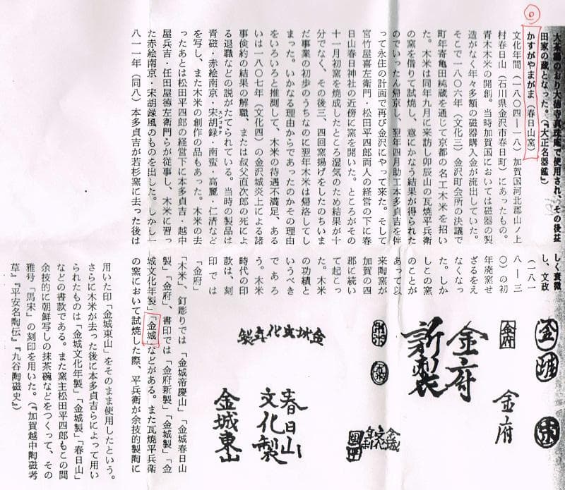 九谷焼 春日山窯 金城製 青木木米 聾米造 赤絵 四方小皿 五客 D R6055