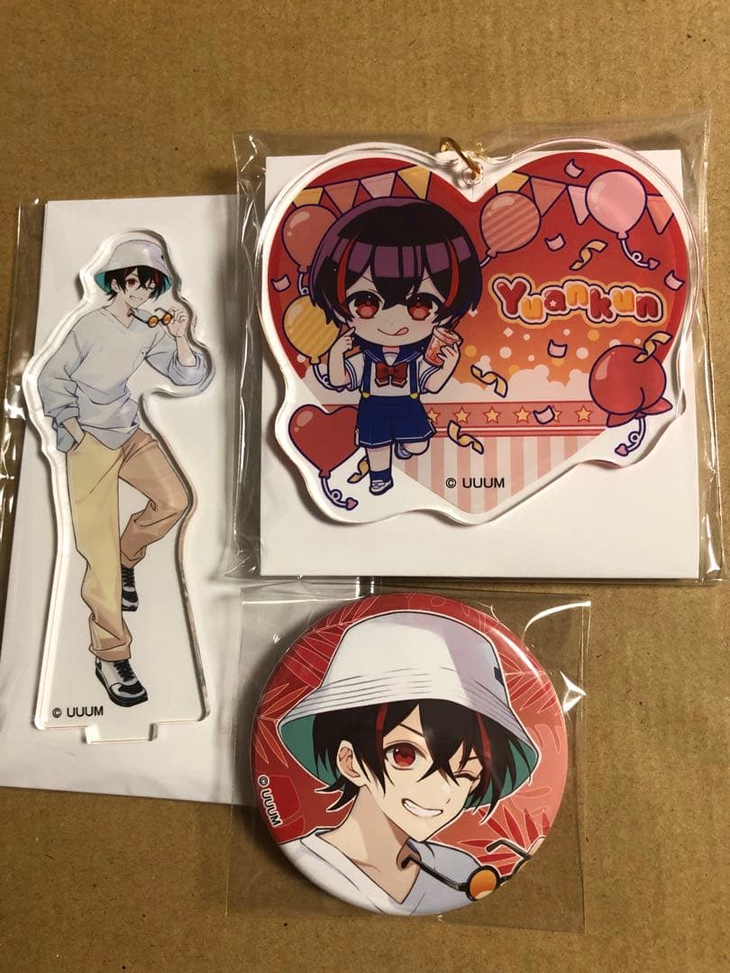 カラフルピーチ 東京ドームシティ ゆあんくん アクスタアクキー缶