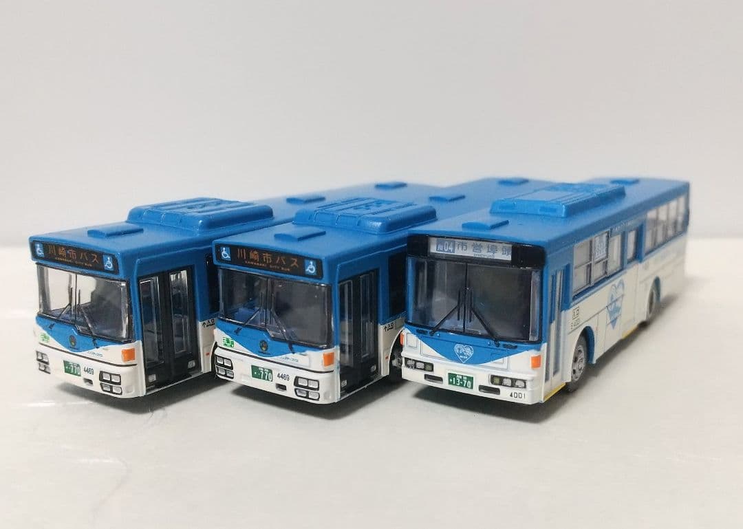 バスコレ 川崎市営バス 川崎市 3台セット 西工96MC.富士重工業7E