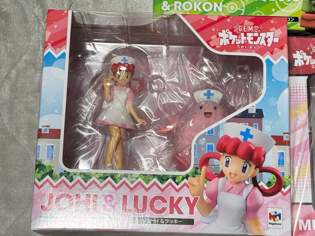 G.E.M.ポケモンシリーズ】カスミ、タケシ、ジョーイ、ムサシ、コジロウ