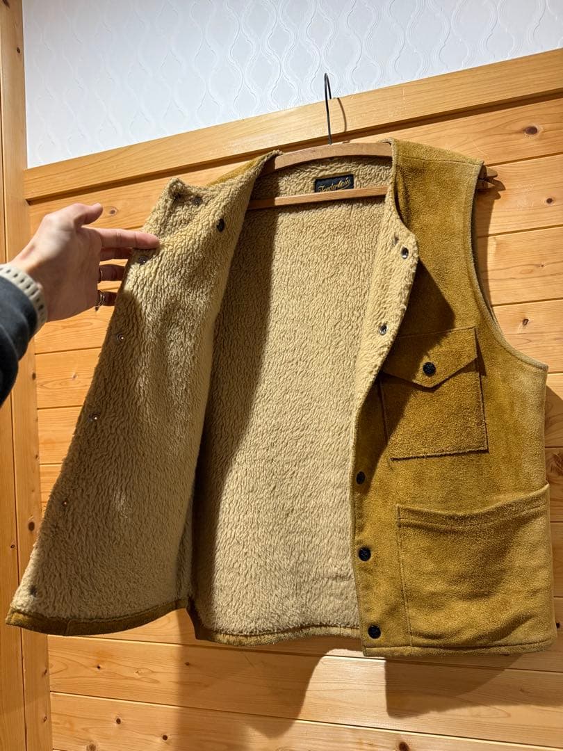 TENDERLOIN テンダーロイン スエードベスト ボア キムタク 初期サイズ