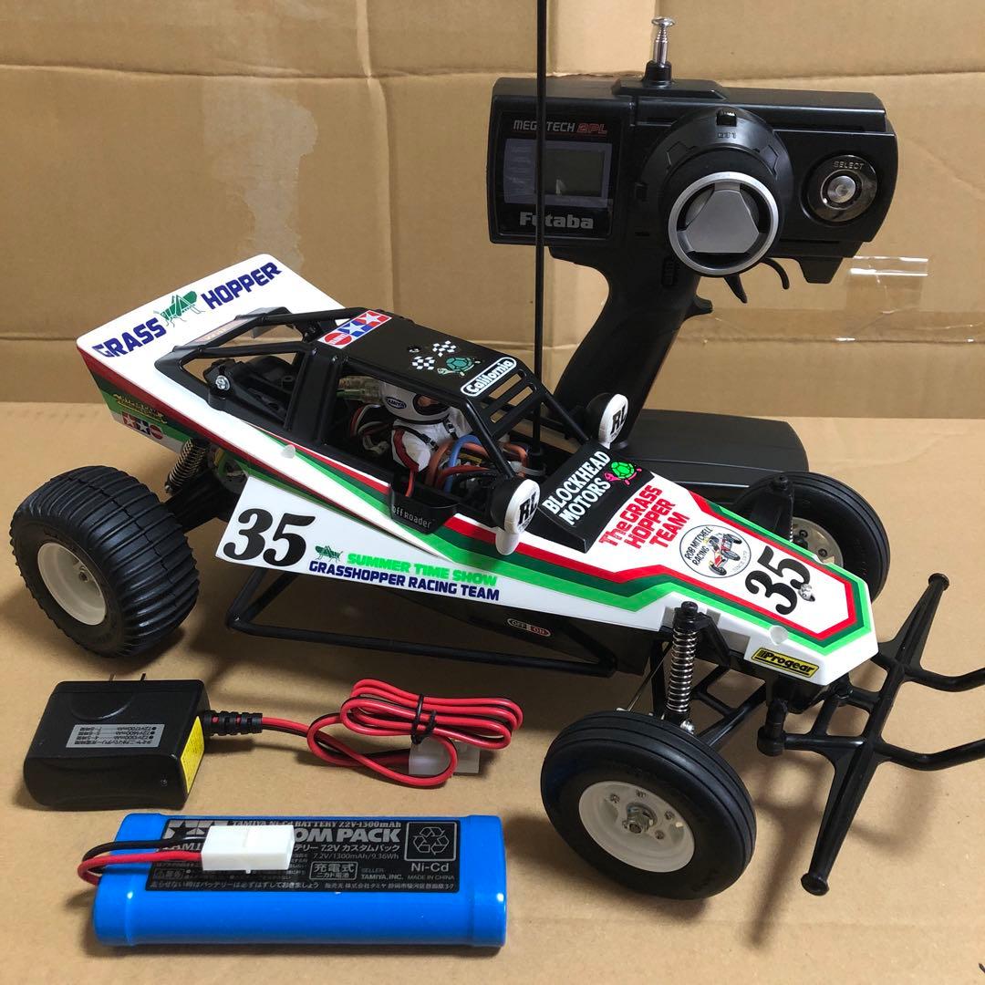 タミヤ RC グラスホッパー フルセット完成品 新品、未走行、メカ類のみ